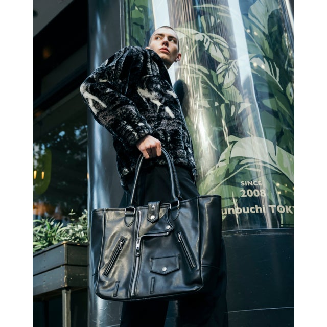 ショット Schott RIDERS TOTE BAG/ライダース トートバッグ （ブラック