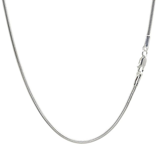 シアーズ Sears スネーク チェーン ネックレス シルバー sv 925 幅 2.0