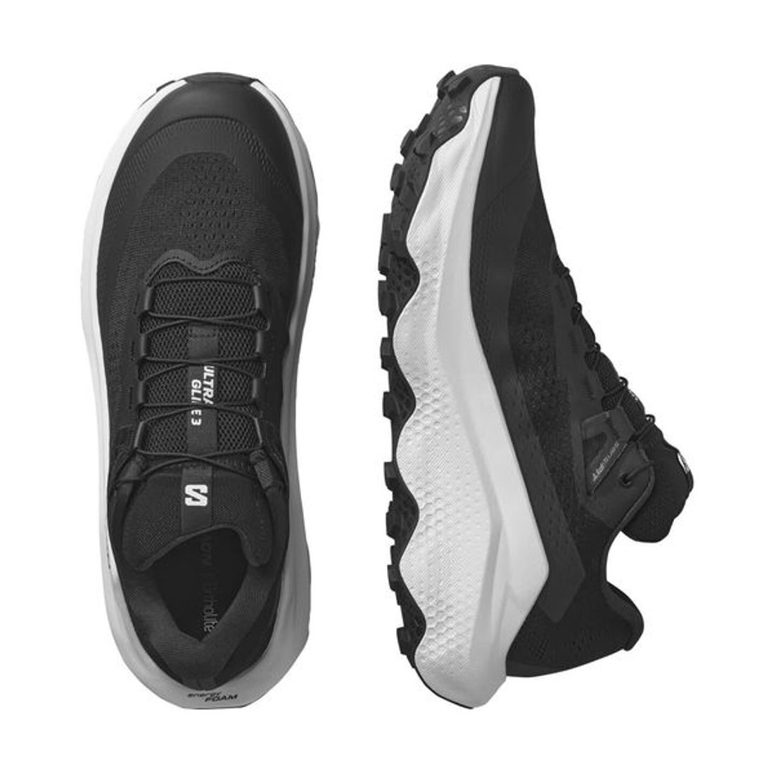 サロモン SALOMON ULTRA GLIDE 3 （Black/White/Black