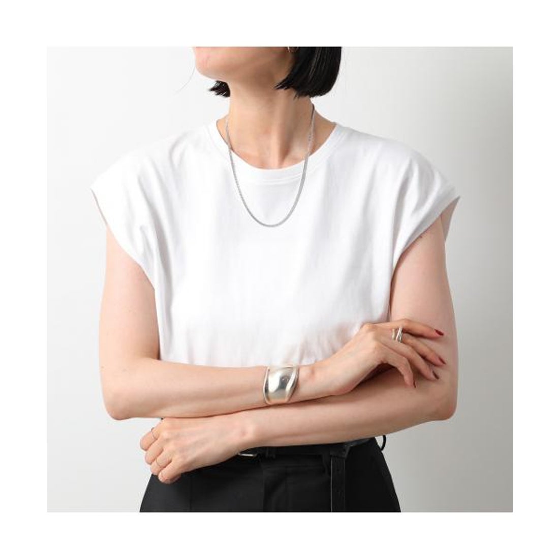 トムウッド TOM WOOD TOMWOOD ネックレス Curb Chain M 20.5inch