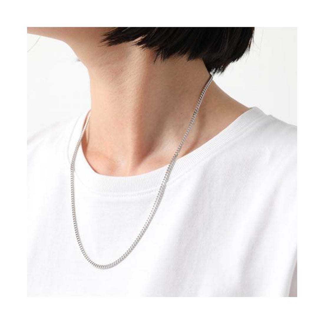 トムウッド TOM WOOD TOMWOOD ネックレス Curb Chain M 20.5inch