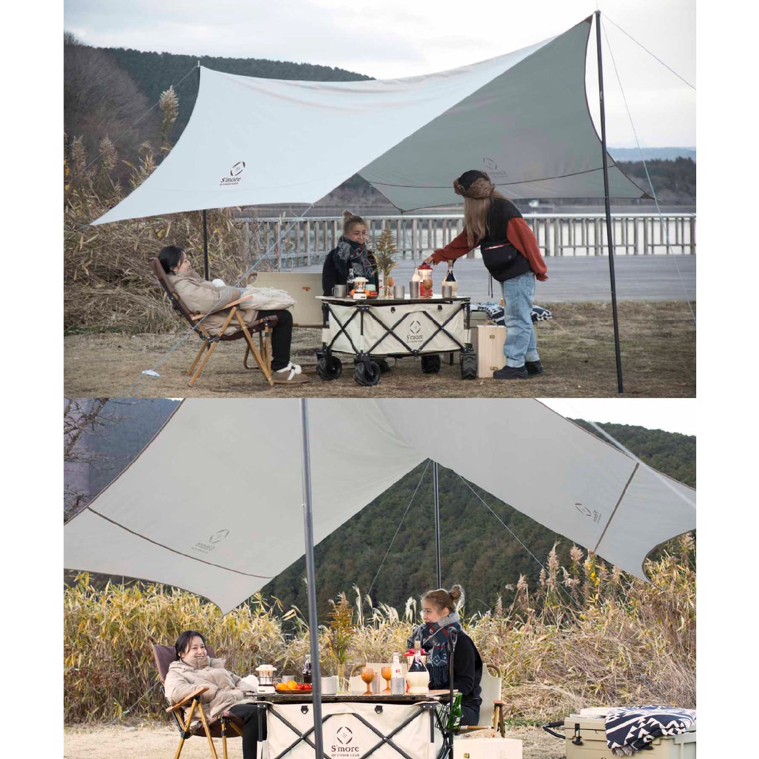スモア S'more 【S'more / Tarp420 】 ヘキサタープ タープテント
