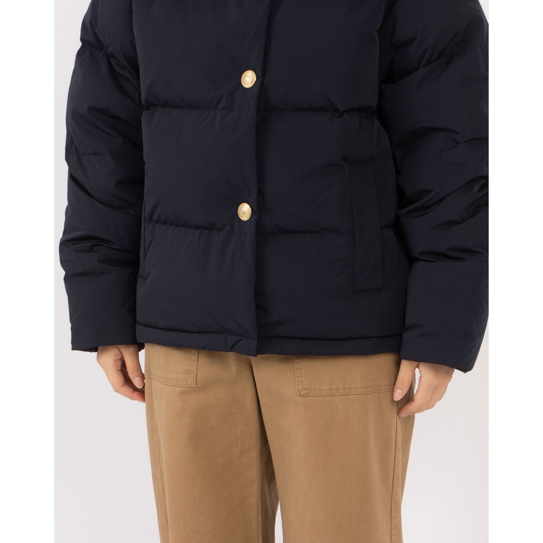 トミー ヒルフィガー TOMMY HILFIGER ゴールドボタンダウンジャケット