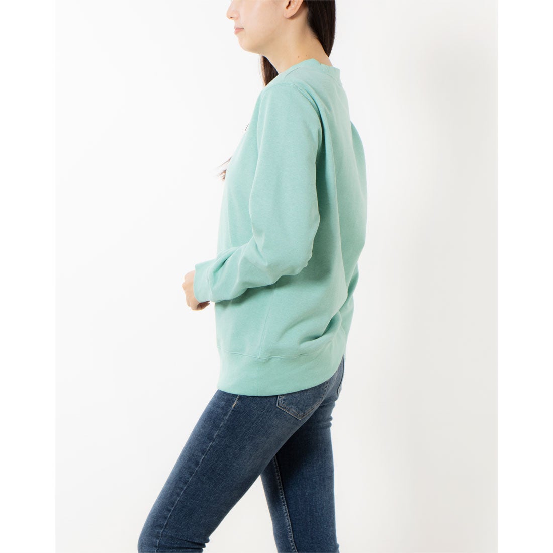 ザ ノース フェイス THE NORTH FACE ☆左胸ロゴ裏起毛スウェットトップ