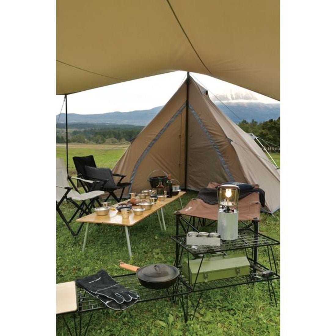 ユニフレーム UNIFLAME REVOルーム4プラスII TAN （TAN