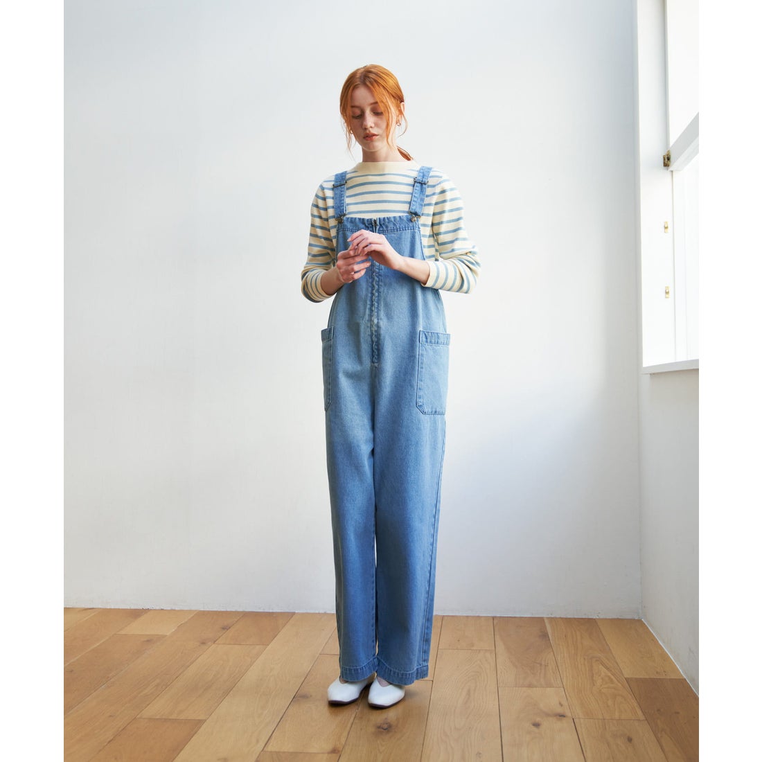 アーバンリサーチ ドアーズ URBAN RESEARCH DOORS デニムサロペット