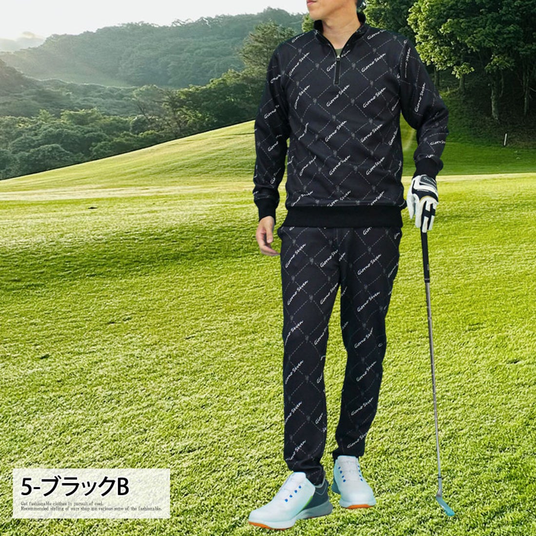 トップイズム TopIsm ゴルフウェア メンズ 上下セットアップ GIORNO