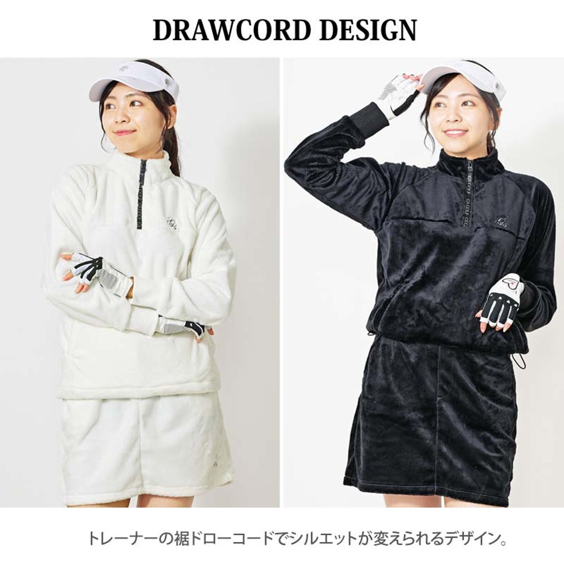 トップイズム TopIsm ゴルフウェア レディース 上下セットアップ gs