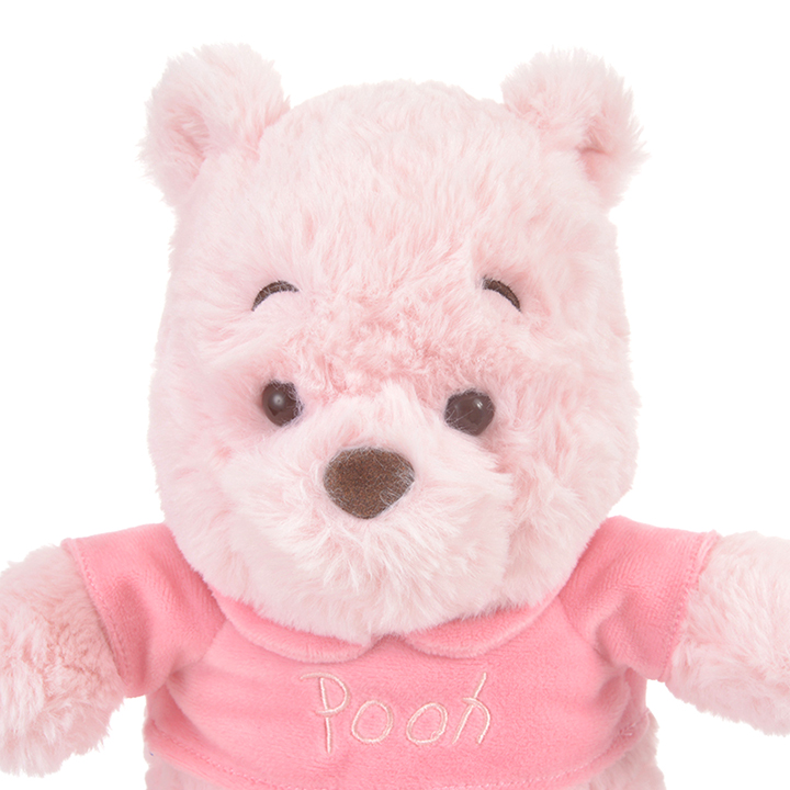 淡いさくら色に染まった和テイストのプーさんと可憐な春を