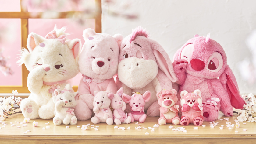 プーさんやディズニー マリー、ロッツォが桜モチーフに♡ ディズニー