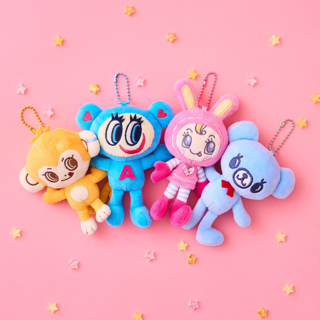 ナカムラくん、ベリエちゃん、ミントくん、ルッキーが大集合☆ 平成