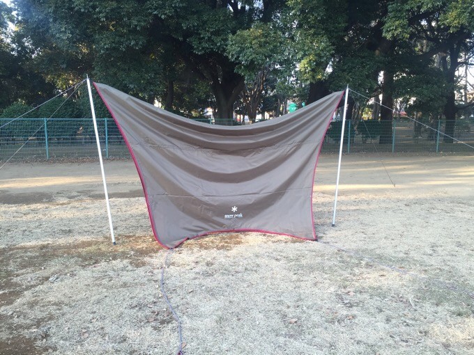 エルフィールド”シールド”ヘキサpro購入！大きさ比較＆試し張り！