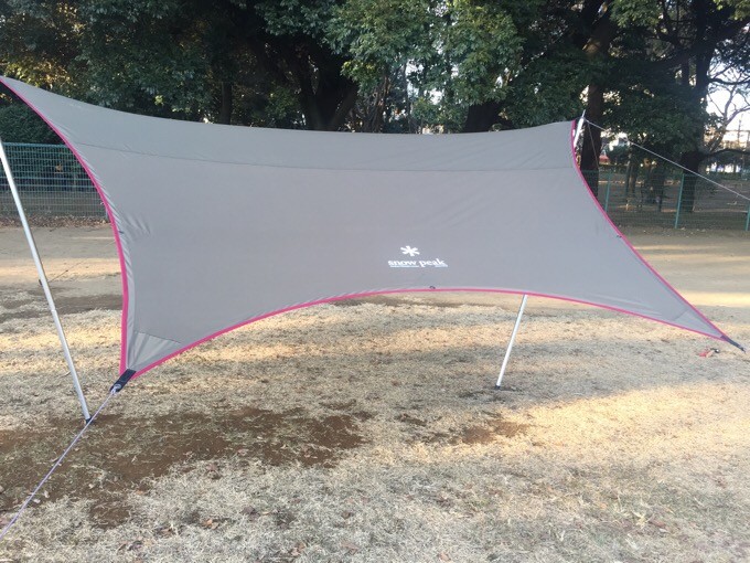 エルフィールド”シールド”ヘキサpro購入！大きさ比較＆試し張り！