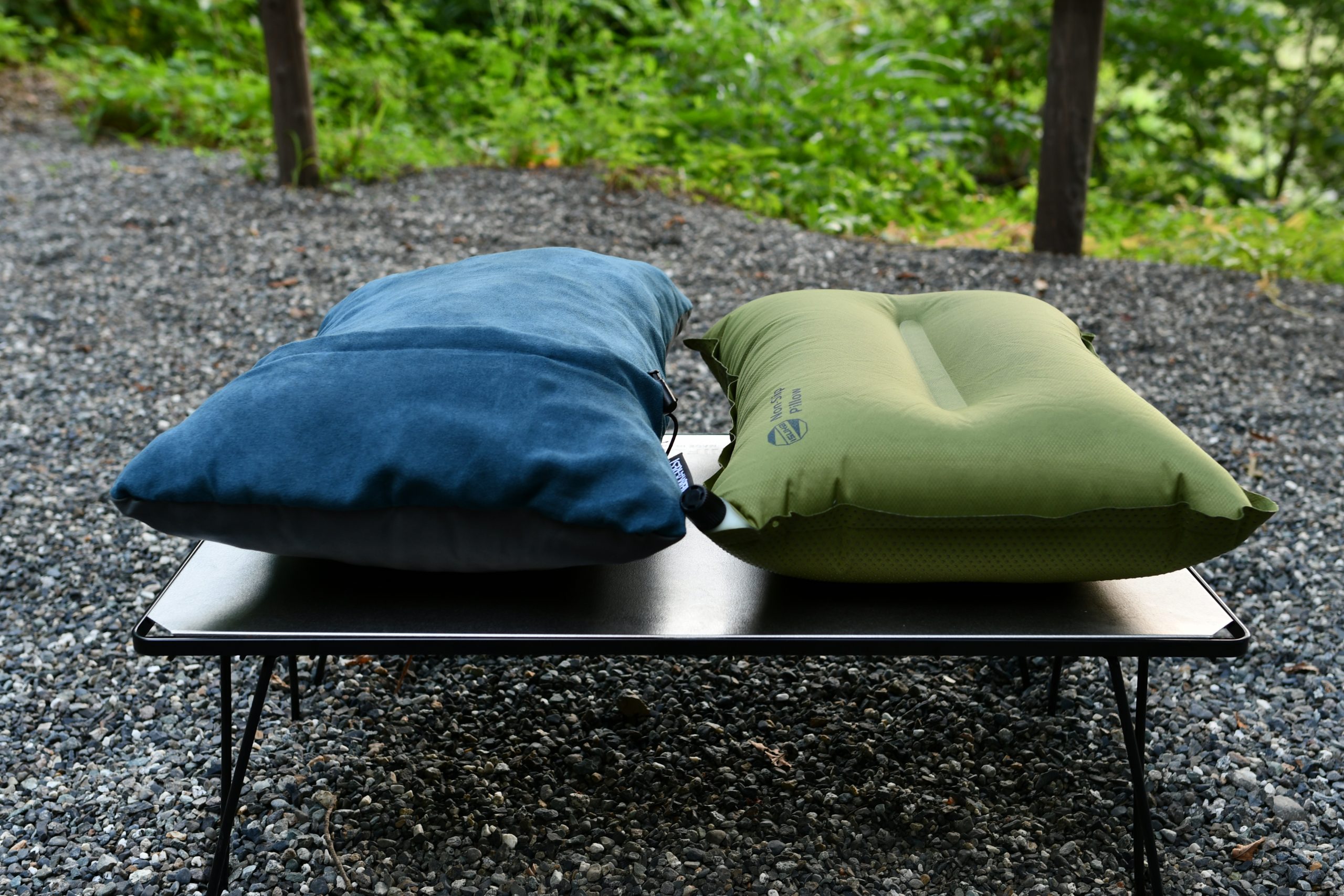 寝心地良好！サーマレストのピローとマットでキャンプに快眠を