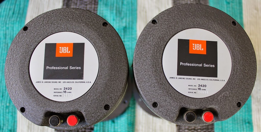 往年の名機 JBL 4343WX ドライバー2420 メンテナンス Sound Design ROXX
