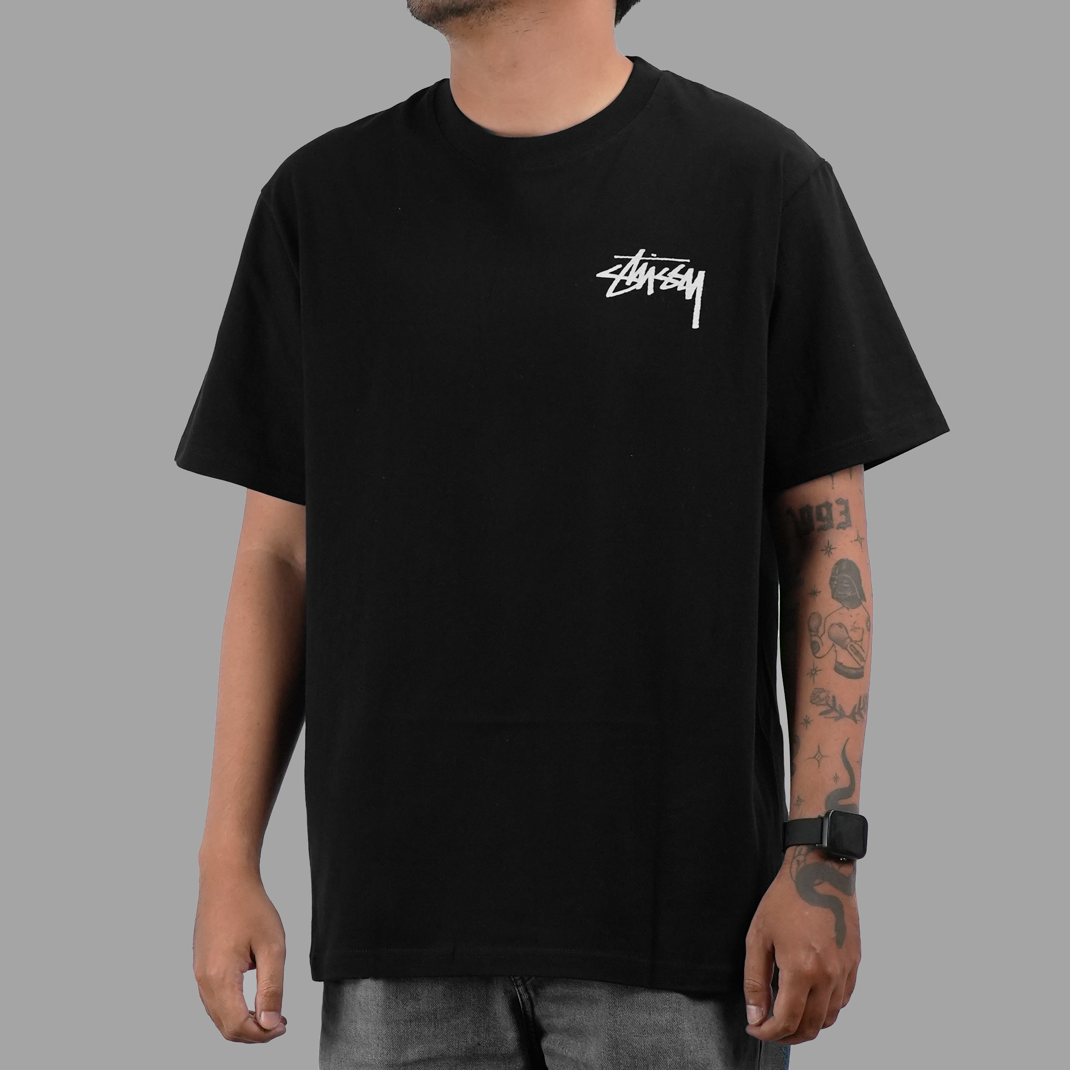 Stussy ITP Flower Black Tee | Senikersku