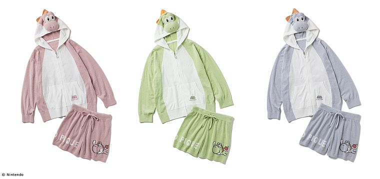 ジェラートピケ」 「ヨッシー」デザインのルームウェアを販売 | 繊研新聞