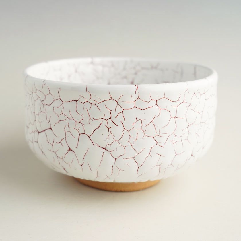 茶道具 抹茶茶碗（まっちゃちゃわん） 龍爪梅花皮 抹茶碗 豊（ゆたか