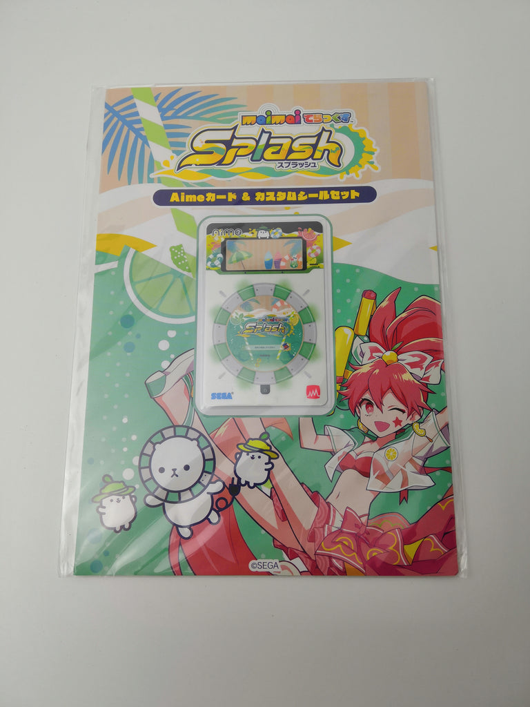 Sega Maimai Splash Aime Card and Custom Sticker Set – Senpai Mart