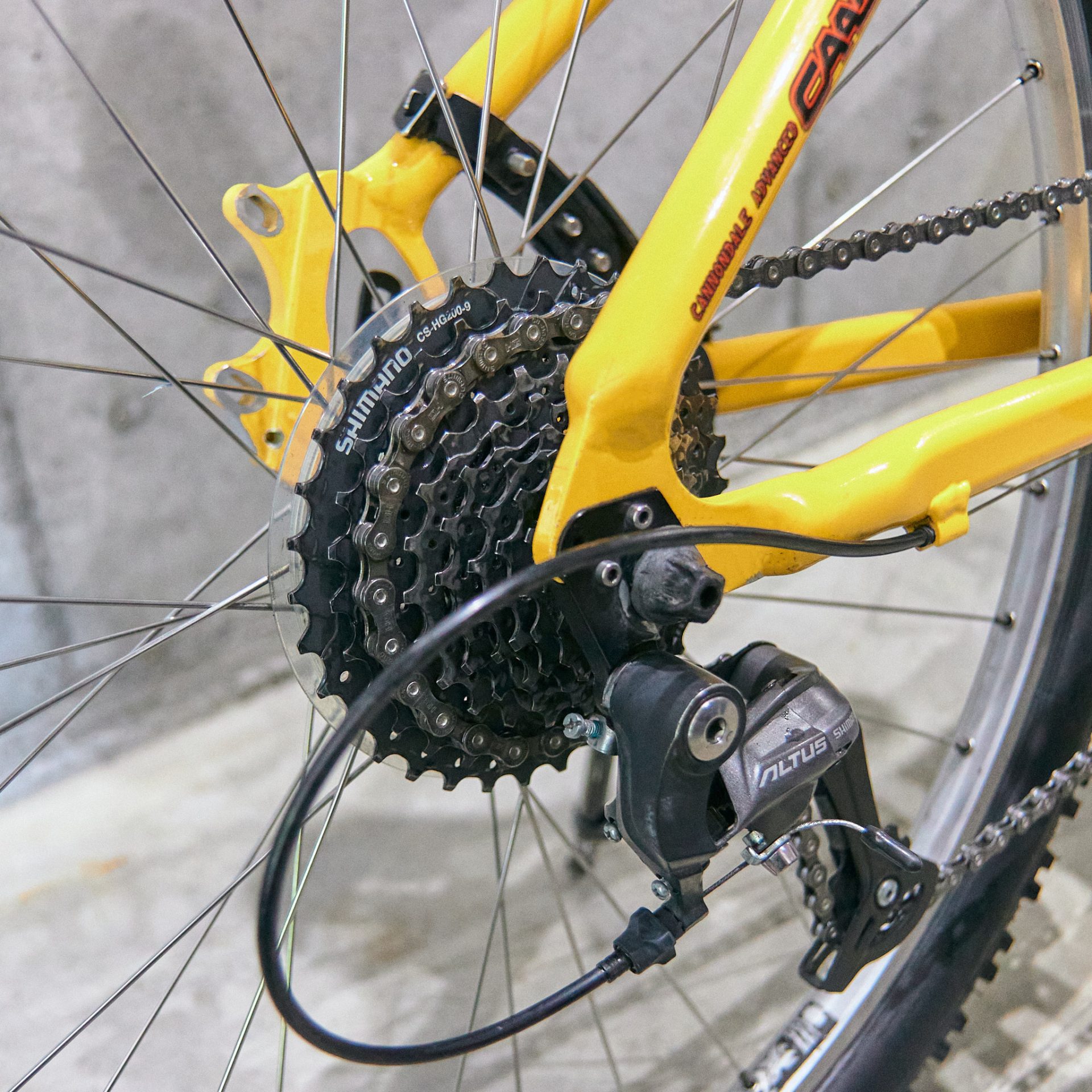 ワイルドなイエローのcannondaleのMTBが入庫！ - SENSHA Bicycle 港北