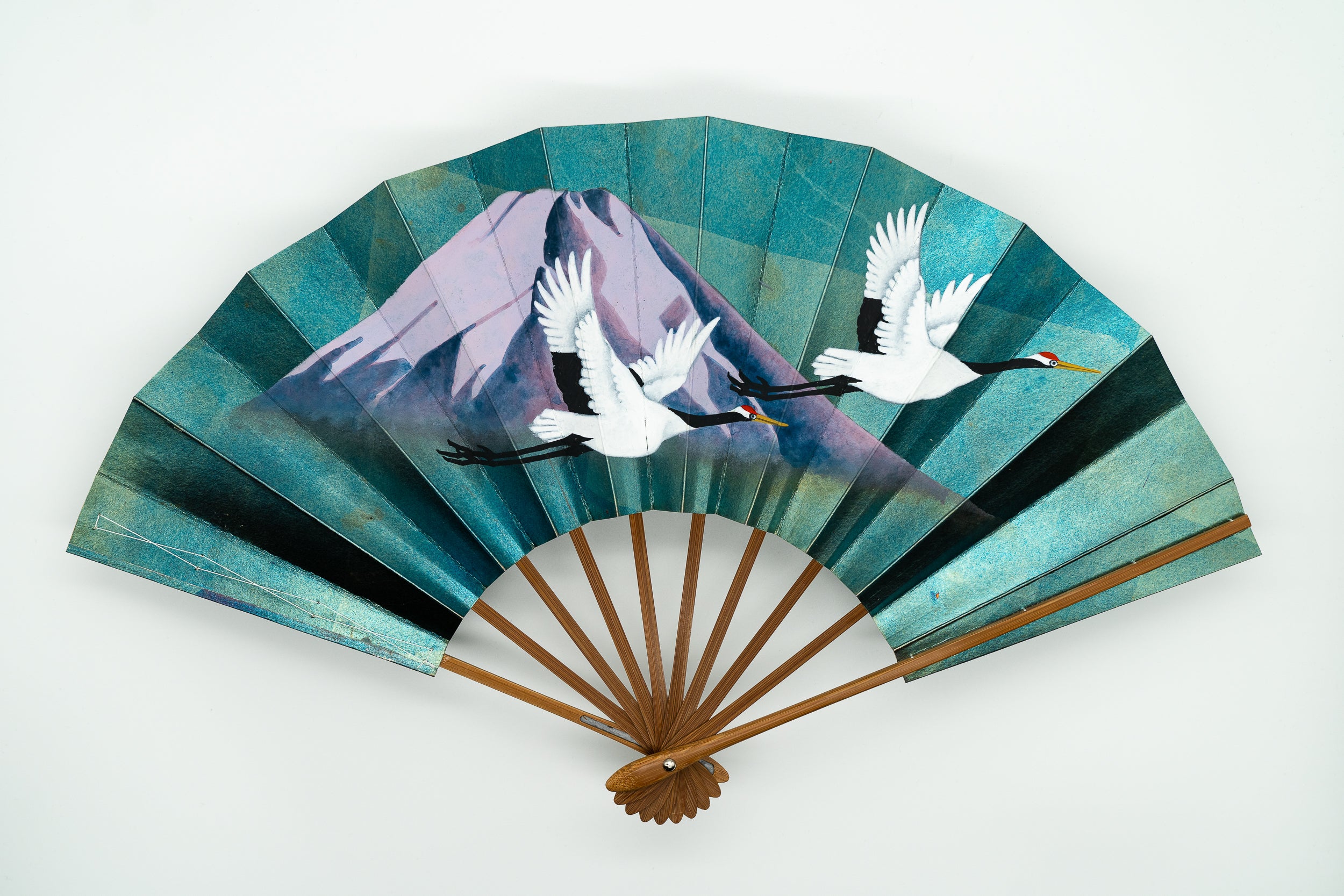 富士山・鶴／松 手描 – SENSUP