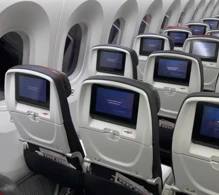 Air Canada Boeing 787-9の評価を含むシートマップ。