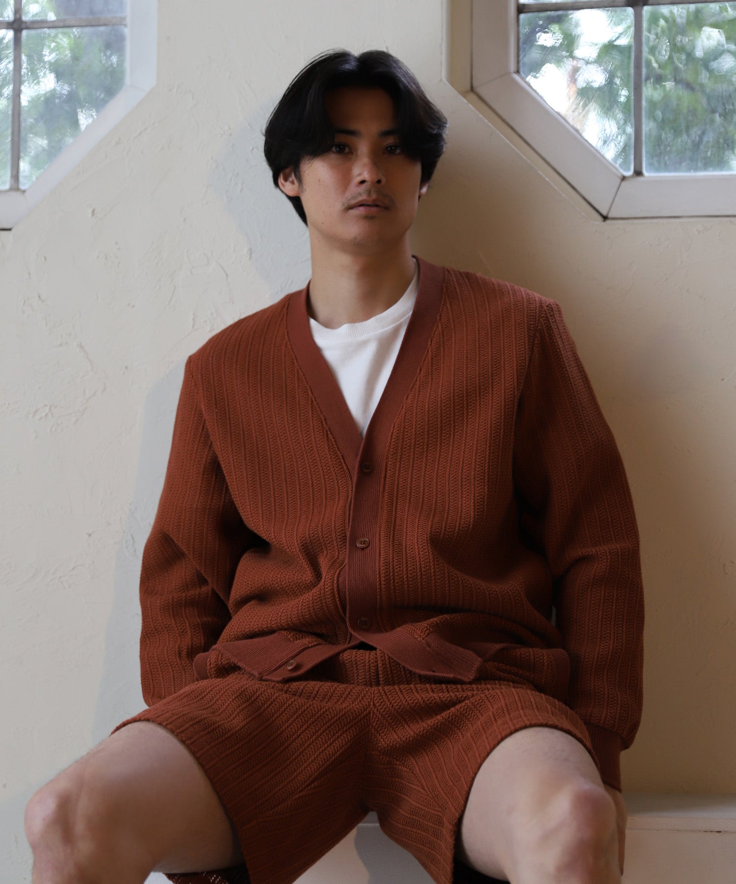 CROCHET LIKE RUSSEL KNIT CARDIGAN – SEAGREEN