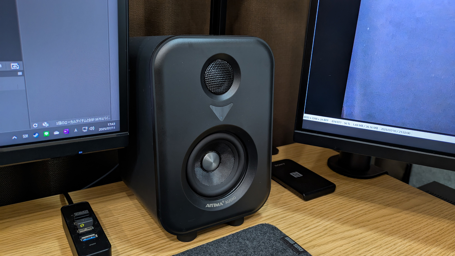 PCスピーカーとしてAIYIMA S400（更新モデル）買ってみた。安いし音