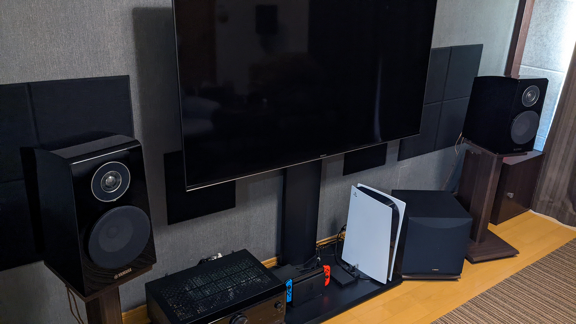 フロントスピーカーをYAMAHA NS-B750にグレードアップ | Secura Vita