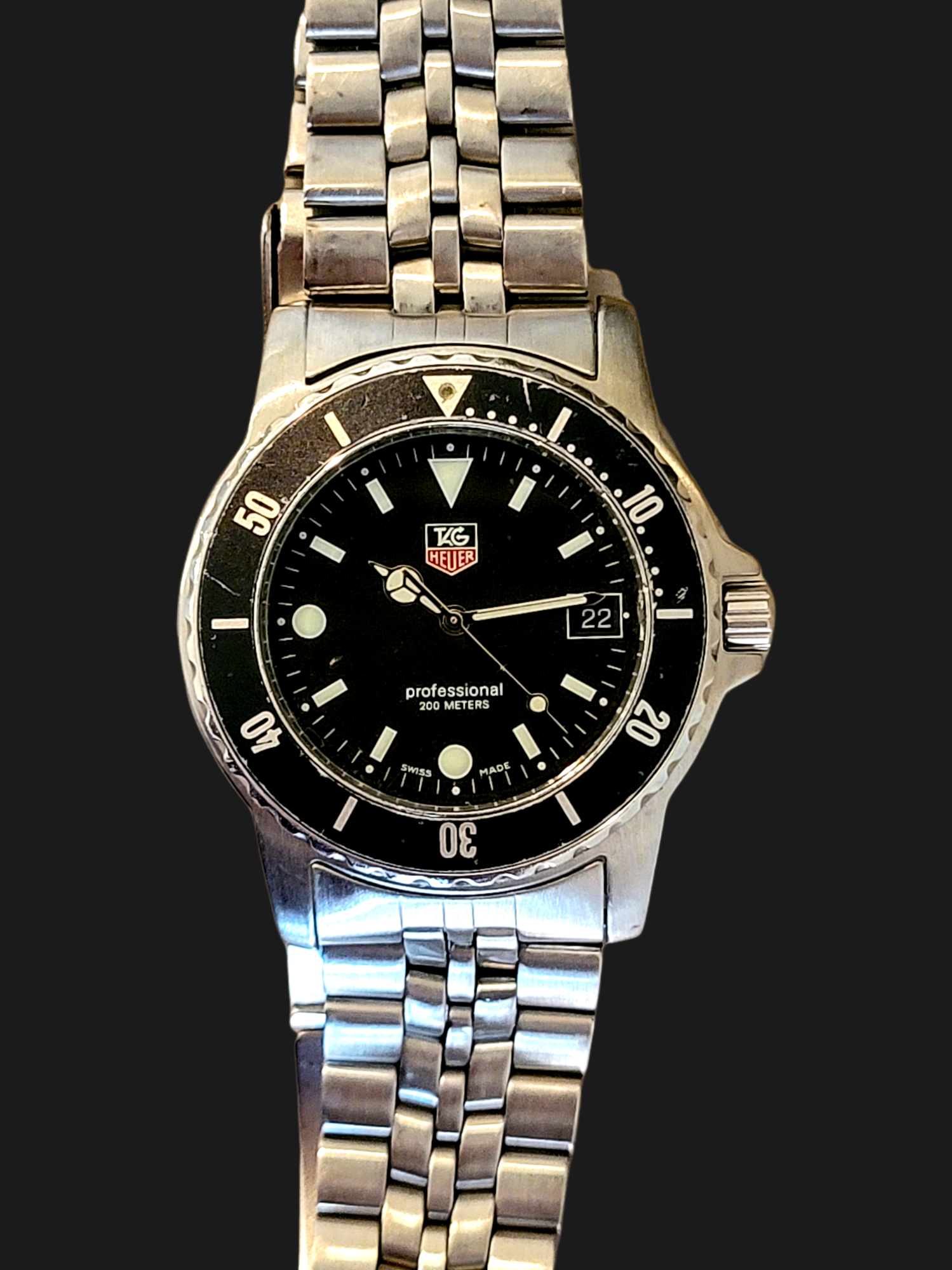 Shop Pre-Owned TAG Heuer 200M Dive Watch | 929.206D 1500 – SECOND