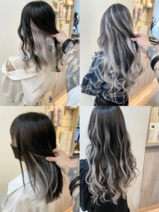 ファッションが好きな子に人気なインナーカラーですが、実は地毛を染め