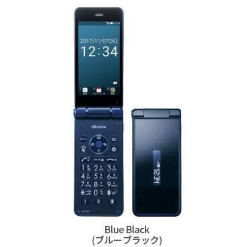 SIMロック解除済】docomo SHARP AQUOS SH-02K ブルーブラック | 中古