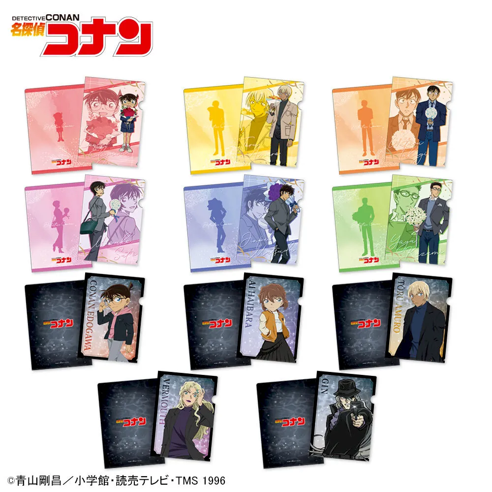 グッズ]名探偵コナン ビジュアルアートクリアファイル Vol.3｜プライズ