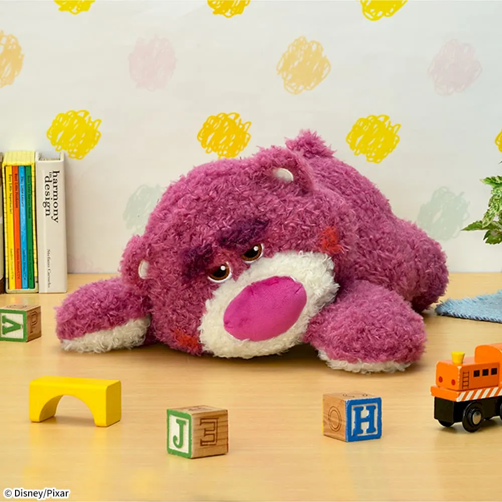 ロッツォ 赤いほっぺ Lぬいぐるみ ふわろんおやすみポーズ｜プライズ