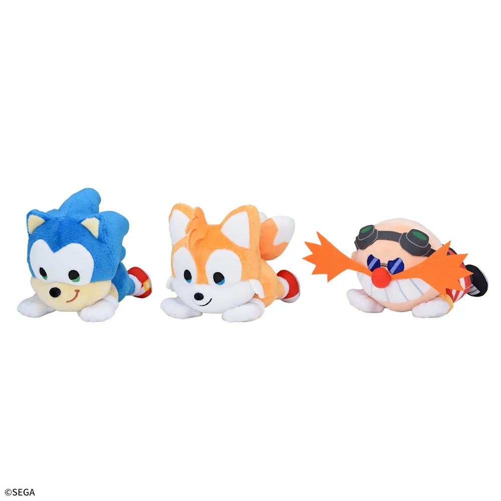 SONIC & FRIENDS 寝そべり ミニぬいぐるみ｜プライズ・くじ・グッズ