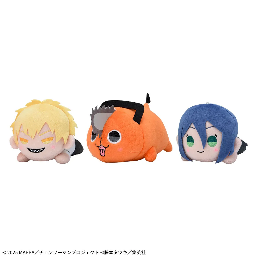 劇場版『チェンソーマン レゼ篇』 寝そべり ぬいぐるみ“デンジ&ポチタ