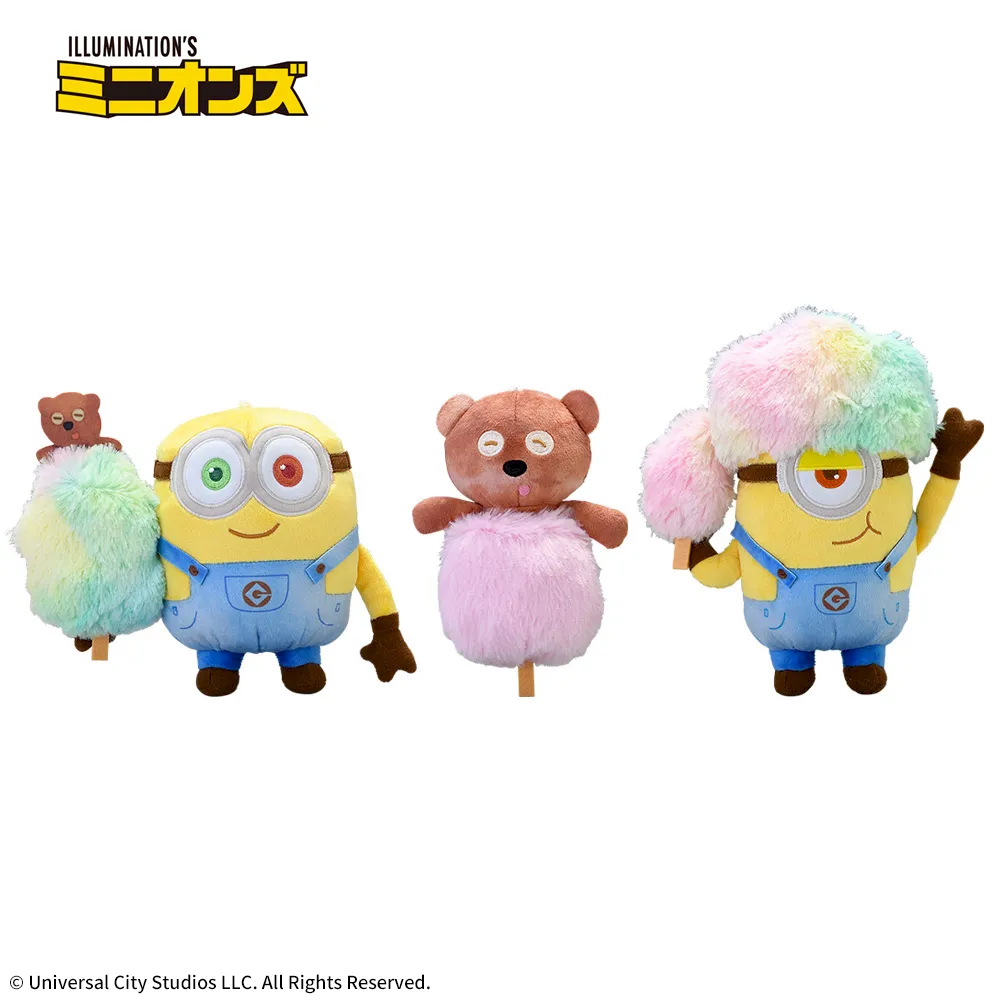 ミニオン ぬいぐるみ コットンキャンディ｜プライズ・くじ・グッズ情報