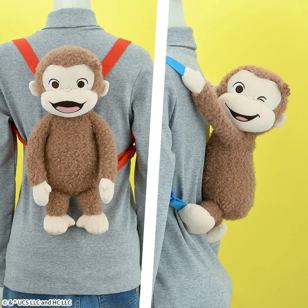 おさるのジョージ 赤いほっぺ プラチナムザッカウキウキ ぬいぐるみ