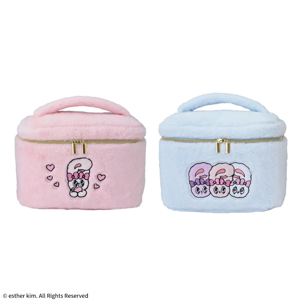 エスターバニー プラチナムザッカふわふわバニティポーチ｜プライズ