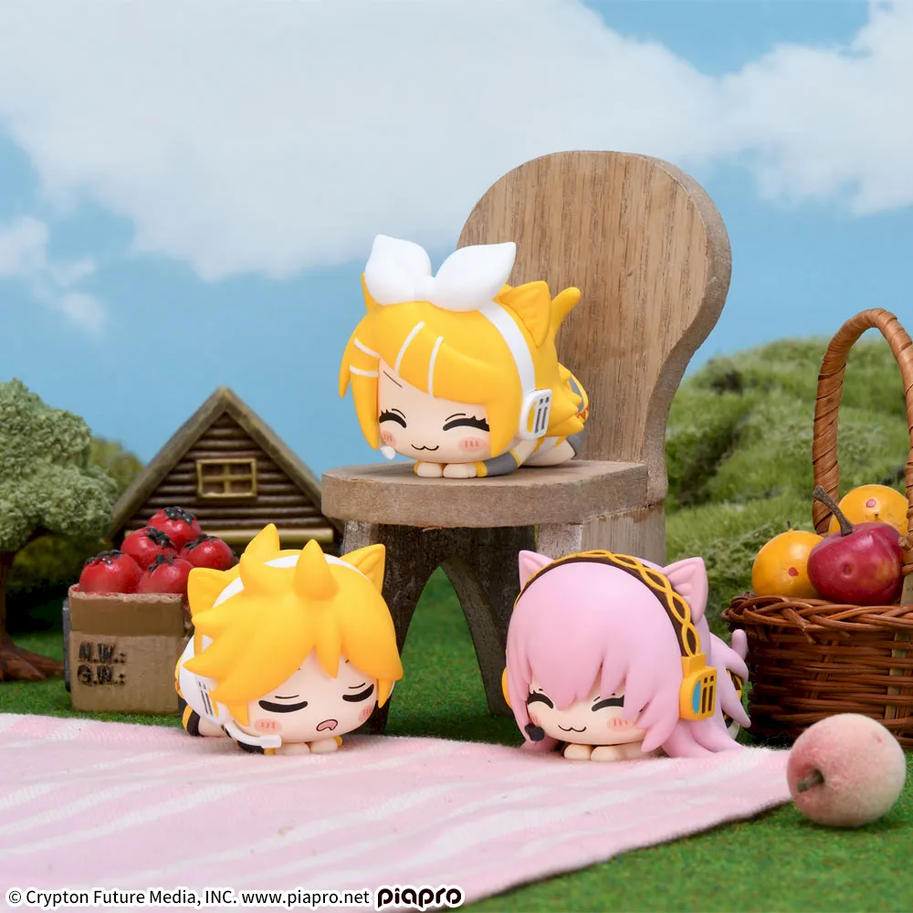 初音ミクシリーズ おひるねこ ミニフィギュア“鏡音リン・鏡音レン・巡