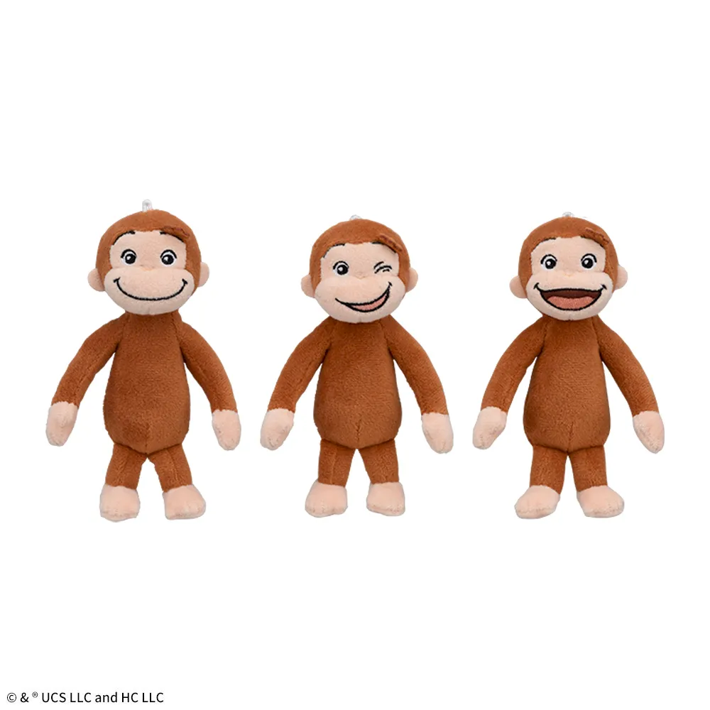 おさるのジョージ ベーシックマスコット｜プライズ・くじ・グッズ情報