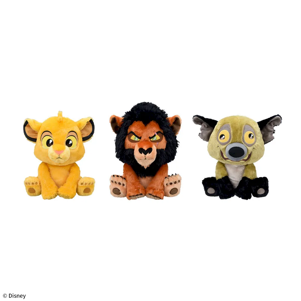 シンバ&スカー&エド うるりぃみぃ ぬいぐるみ｜プライズ・くじ・グッズ