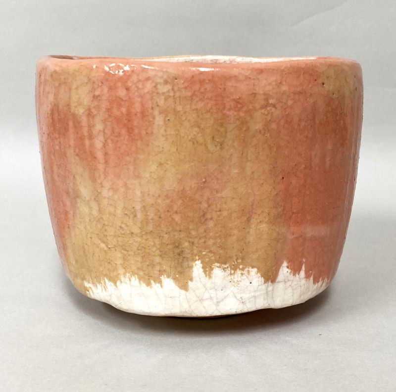 茶道具】【現品限り】 赤楽茶碗 「加賀光悦」写 光悦七種