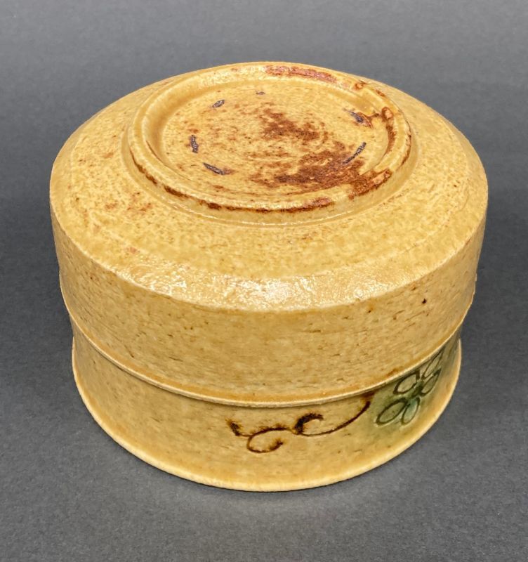 茶道具】 茶碗 黄瀬戸 *加藤健* *源九郎窯*