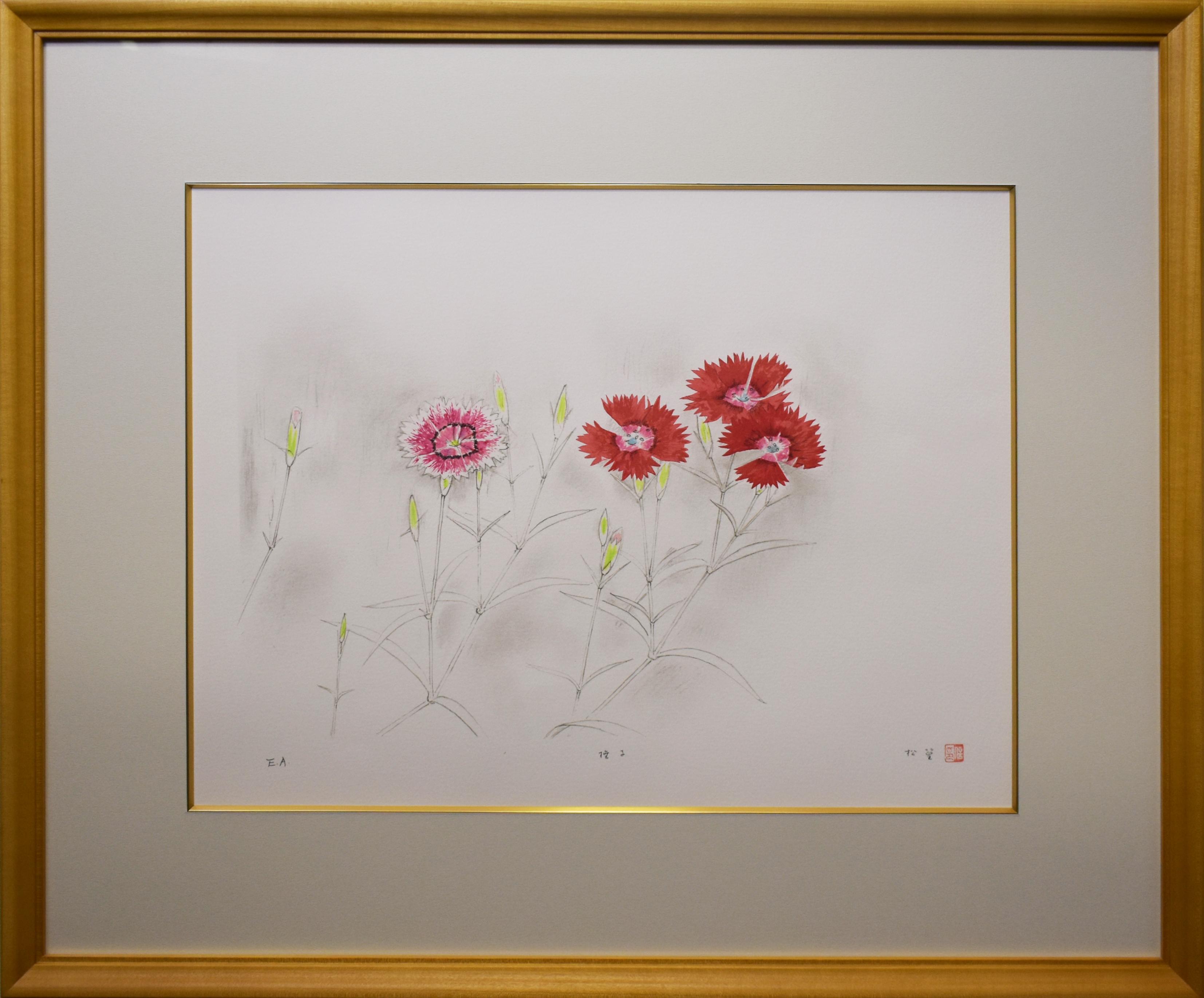 版画 「撫子：「私の花譜」より」 | ｜正光画廊