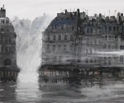 夜のサンジェルマン通り | ｜正光画廊