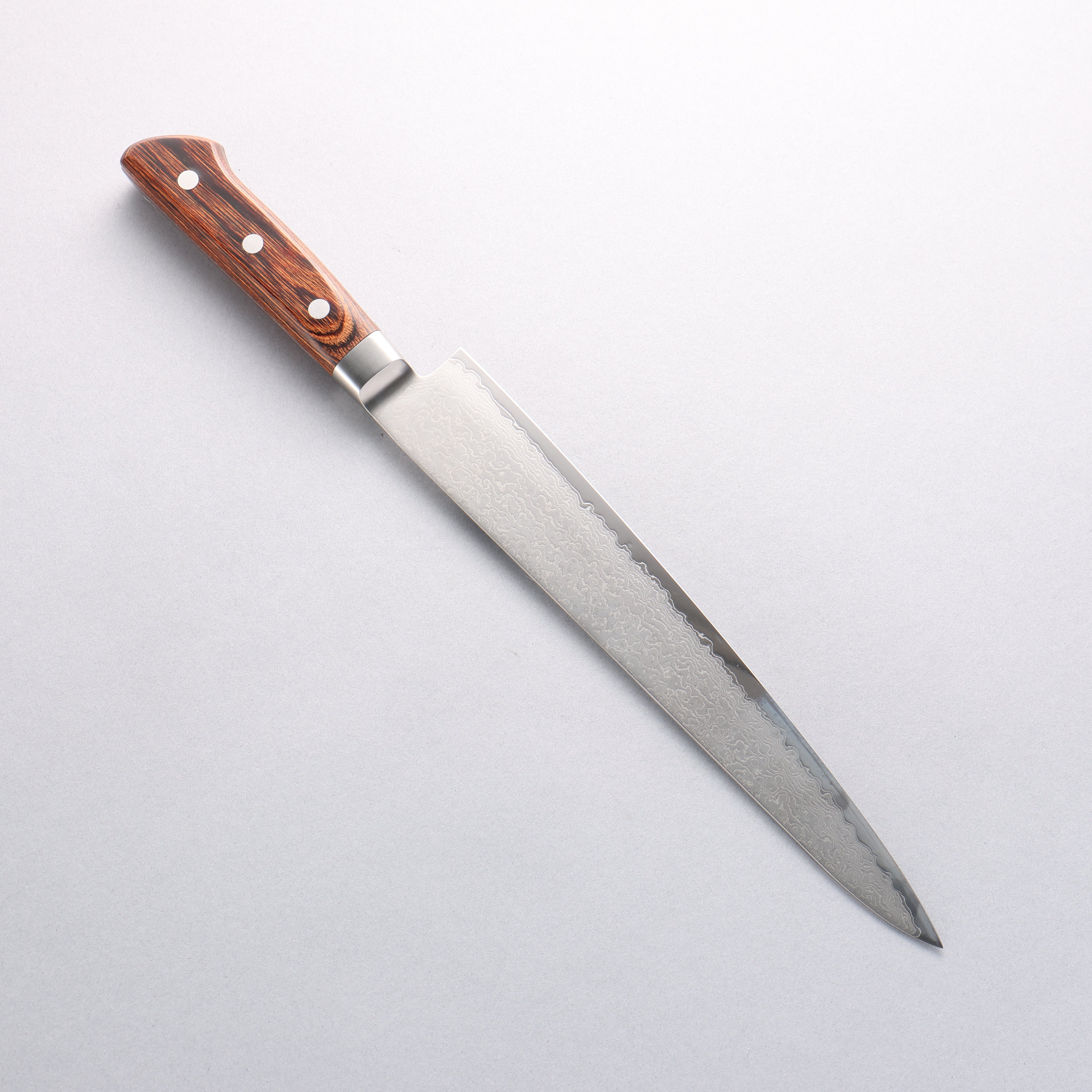 玉鋼 響十 63層 ダマスカス 筋引包丁 240mm KP-1113 – 清助刃物 Japan