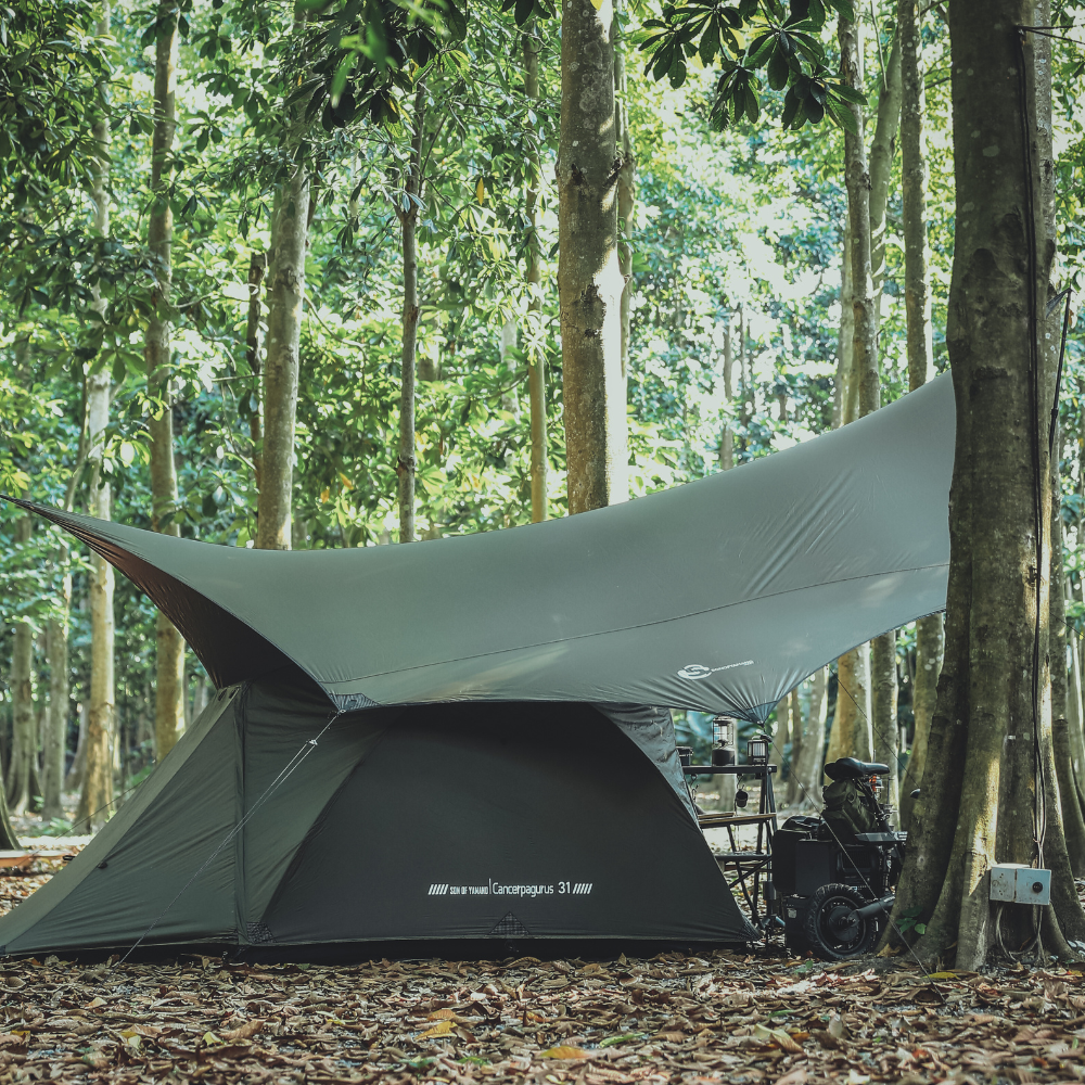 在庫一掃】ブラウンカニ テント – SEKACAMP