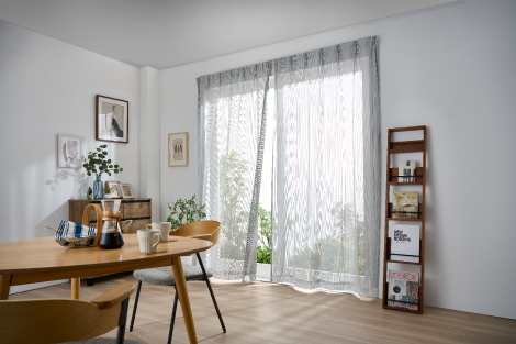 遮熱レースカーテン | 積水ナノコートテクノロジー株式会社