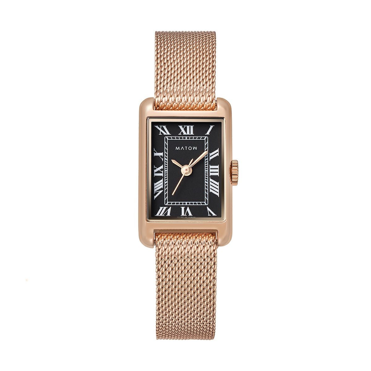 MATOW / マトウ Tsuki 朧月 おぼろづき スクエア ローズゴールド
